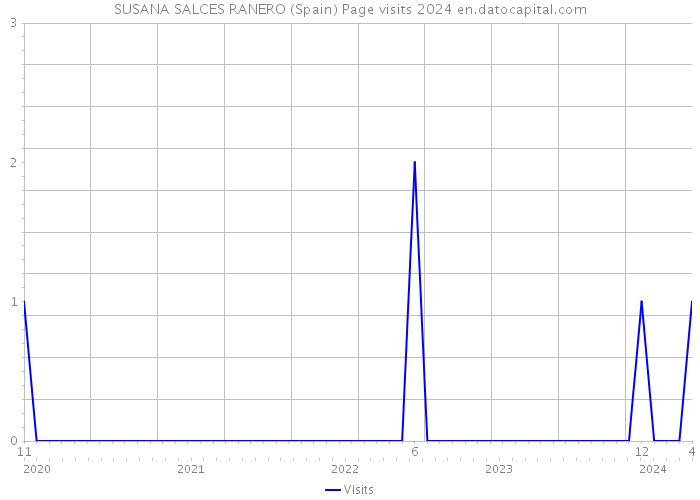 SUSANA SALCES RANERO (Spain) Page visits 2024 