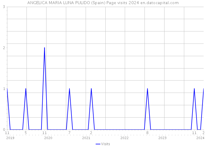 ANGELICA MARIA LUNA PULIDO (Spain) Page visits 2024 