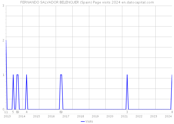 FERNANDO SALVADOR BELENGUER (Spain) Page visits 2024 