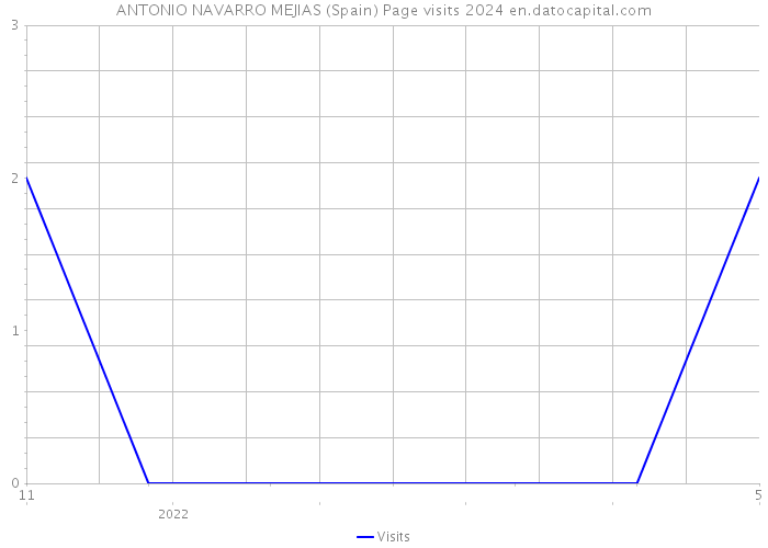 ANTONIO NAVARRO MEJIAS (Spain) Page visits 2024 