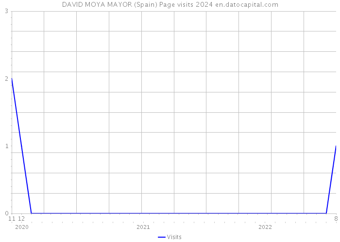 DAVID MOYA MAYOR (Spain) Page visits 2024 