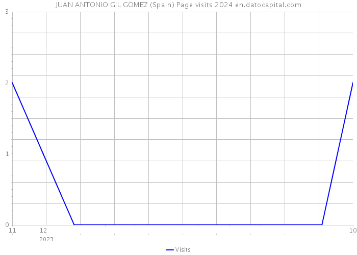 JUAN ANTONIO GIL GOMEZ (Spain) Page visits 2024 