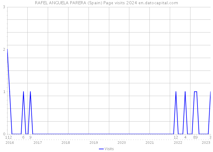 RAFEL ANGUELA PARERA (Spain) Page visits 2024 
