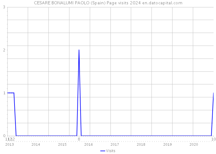 CESARE BONALUMI PAOLO (Spain) Page visits 2024 