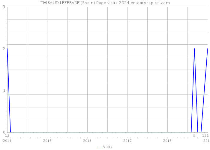 THIBAUD LEFEBVRE (Spain) Page visits 2024 