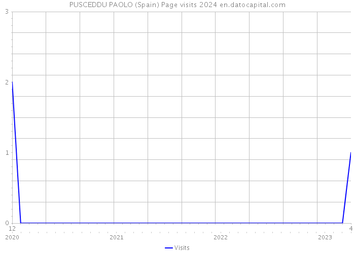 PUSCEDDU PAOLO (Spain) Page visits 2024 