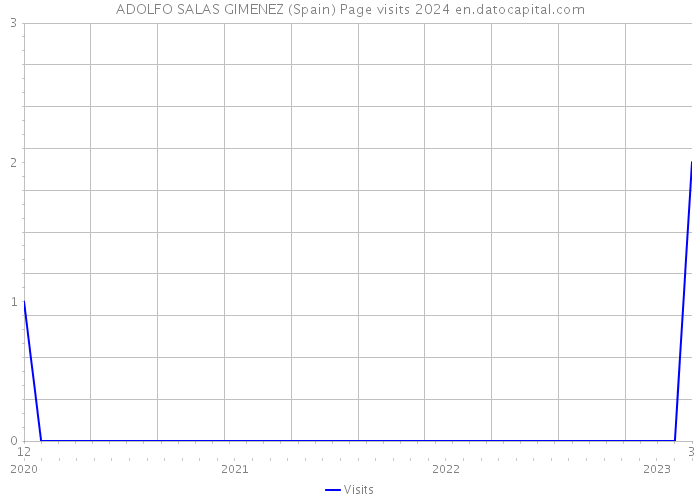 ADOLFO SALAS GIMENEZ (Spain) Page visits 2024 