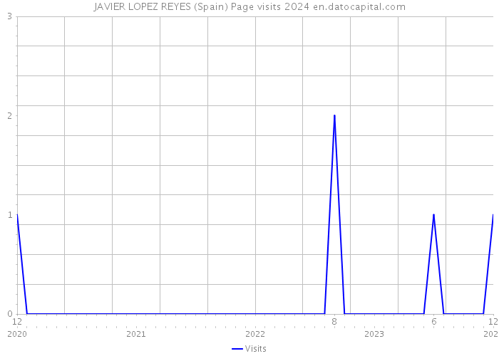 JAVIER LOPEZ REYES (Spain) Page visits 2024 