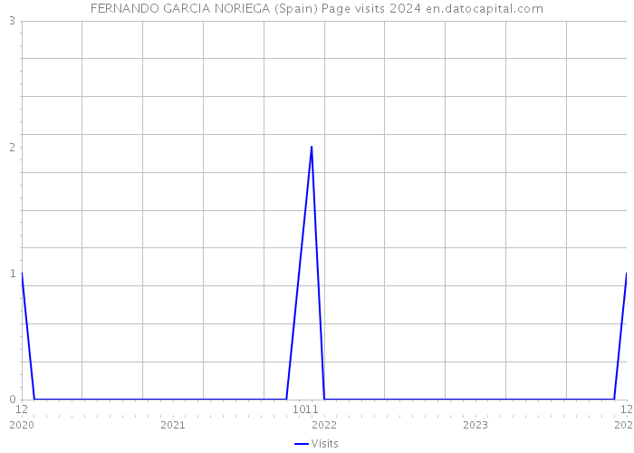 FERNANDO GARCIA NORIEGA (Spain) Page visits 2024 