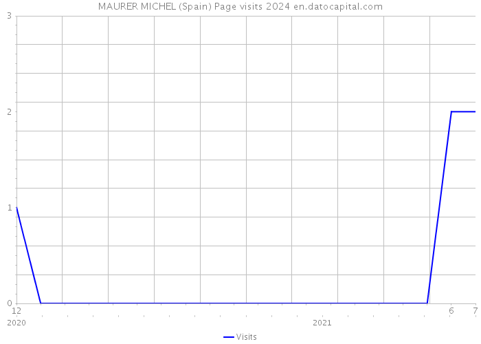 MAURER MICHEL (Spain) Page visits 2024 