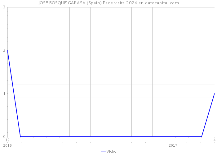 JOSE BOSQUE GARASA (Spain) Page visits 2024 