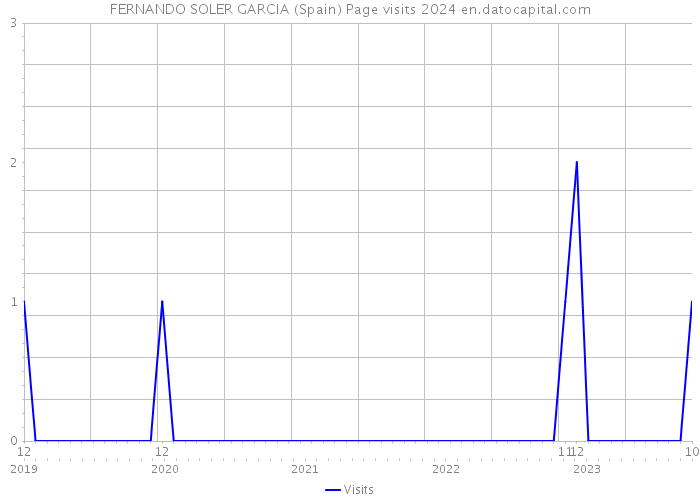 FERNANDO SOLER GARCIA (Spain) Page visits 2024 