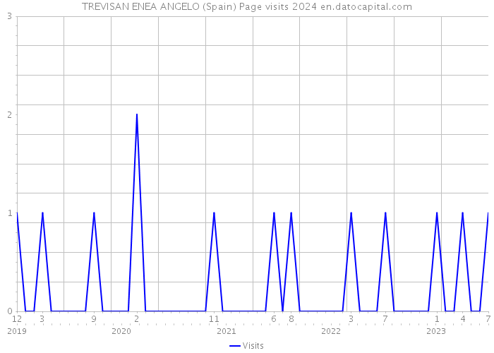 TREVISAN ENEA ANGELO (Spain) Page visits 2024 