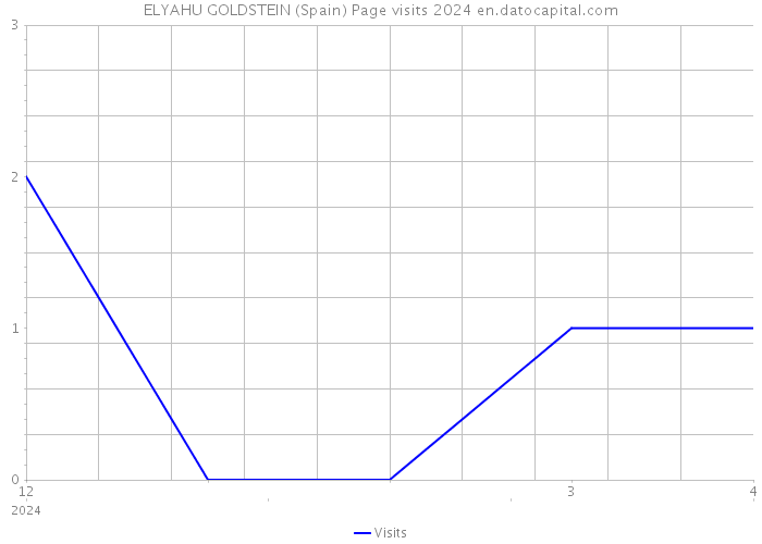 ELYAHU GOLDSTEIN (Spain) Page visits 2024 