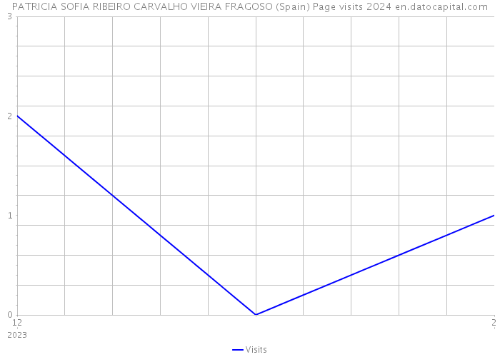 PATRICIA SOFIA RIBEIRO CARVALHO VIEIRA FRAGOSO (Spain) Page visits 2024 