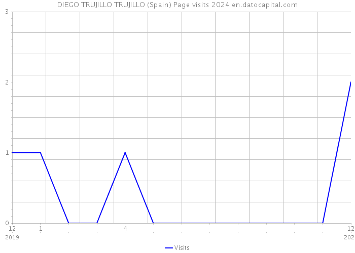 DIEGO TRUJILLO TRUJILLO (Spain) Page visits 2024 
