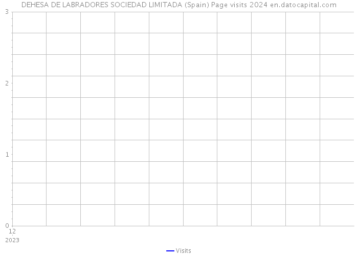 DEHESA DE LABRADORES SOCIEDAD LIMITADA (Spain) Page visits 2024 