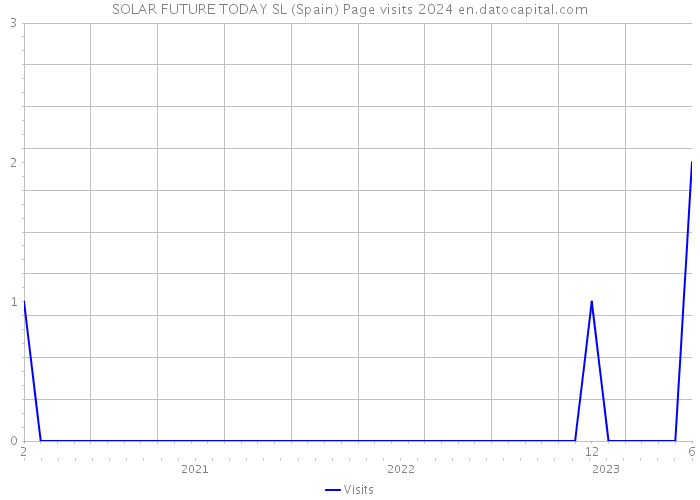 SOLAR FUTURE TODAY SL (Spain) Page visits 2024 