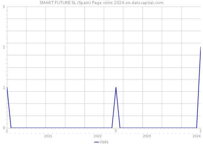 SMART FUTURE SL (Spain) Page visits 2024 