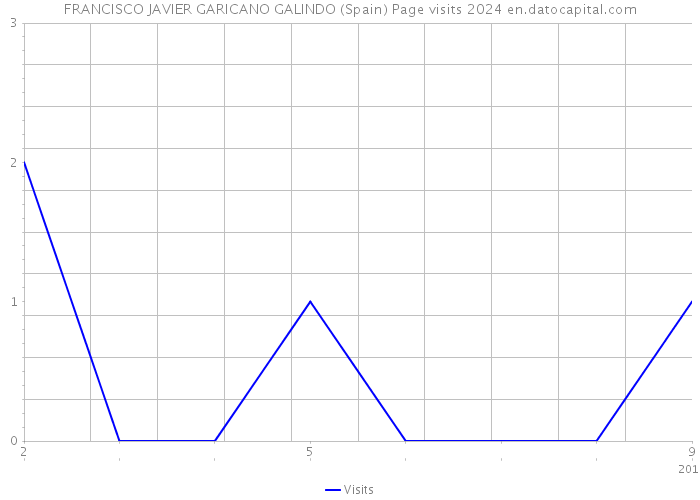 FRANCISCO JAVIER GARICANO GALINDO (Spain) Page visits 2024 