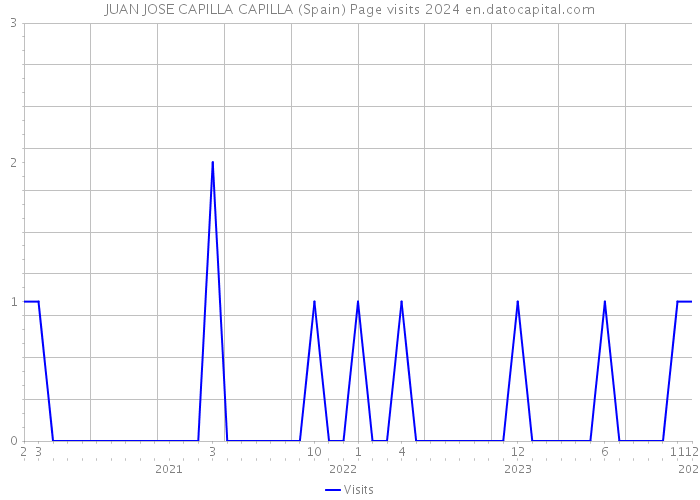 JUAN JOSE CAPILLA CAPILLA (Spain) Page visits 2024 