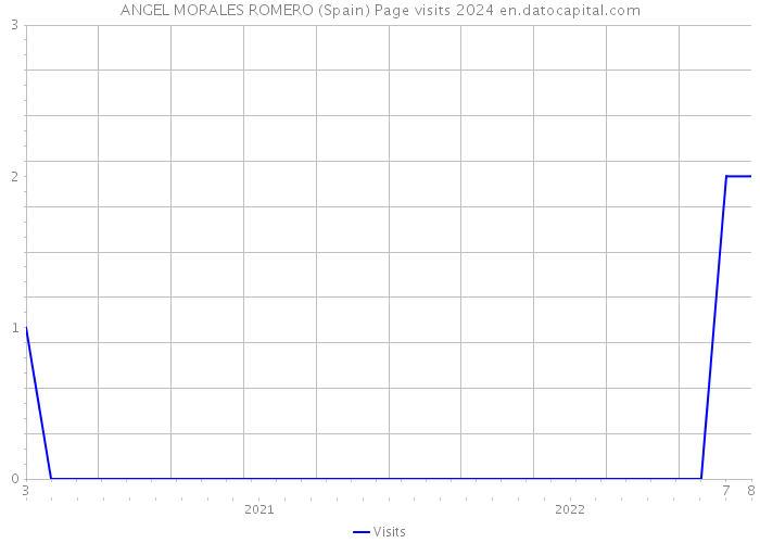 ANGEL MORALES ROMERO (Spain) Page visits 2024 
