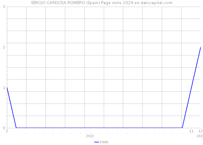 SERGIO CARDOSA ROMERO (Spain) Page visits 2024 