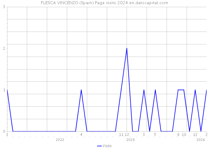 FLESCA VINCENZO (Spain) Page visits 2024 