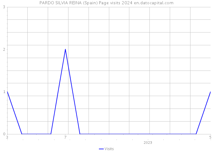 PARDO SILVIA REINA (Spain) Page visits 2024 