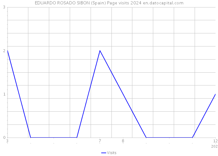 EDUARDO ROSADO SIBON (Spain) Page visits 2024 