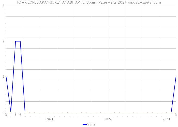 ICIAR LOPEZ ARANGUREN ANABITARTE (Spain) Page visits 2024 