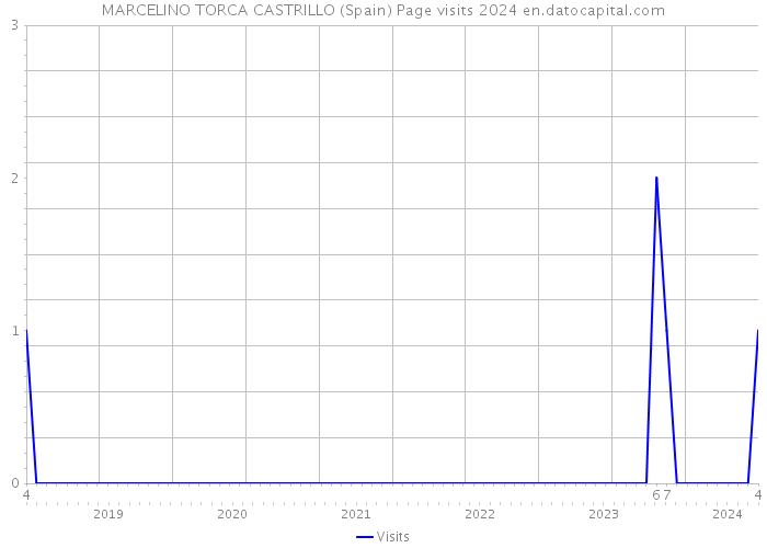 MARCELINO TORCA CASTRILLO (Spain) Page visits 2024 