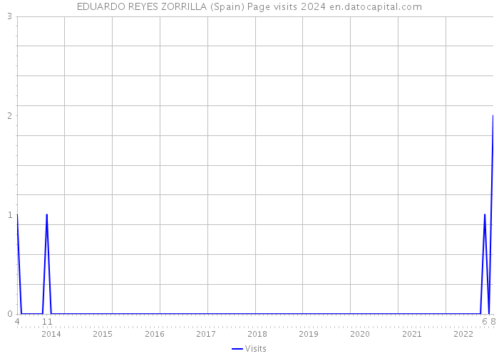 EDUARDO REYES ZORRILLA (Spain) Page visits 2024 