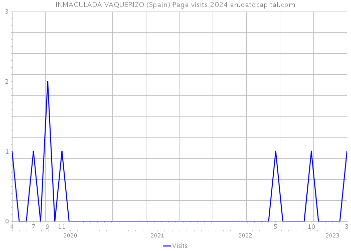 INMACULADA VAQUERIZO (Spain) Page visits 2024 