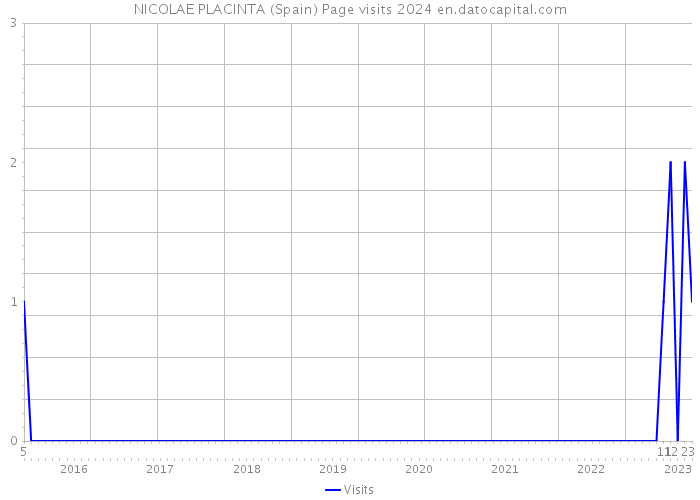 NICOLAE PLACINTA (Spain) Page visits 2024 