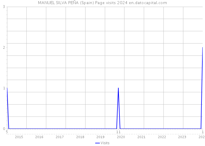 MANUEL SILVA PEÑA (Spain) Page visits 2024 