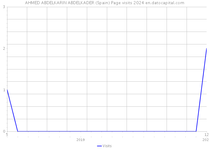 AHMED ABDELKARIN ABDELKADER (Spain) Page visits 2024 