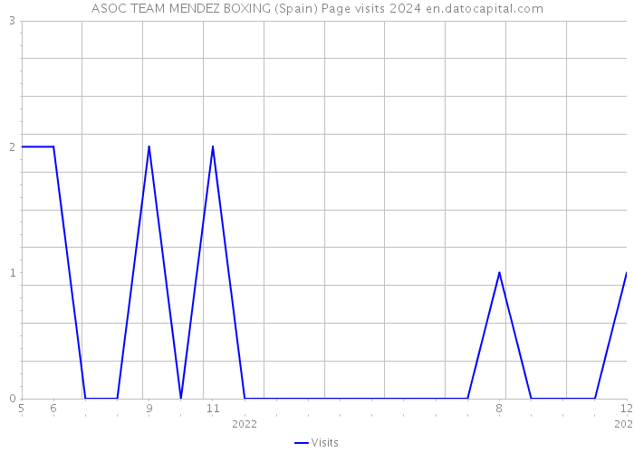ASOC TEAM MENDEZ BOXING (Spain) Page visits 2024 