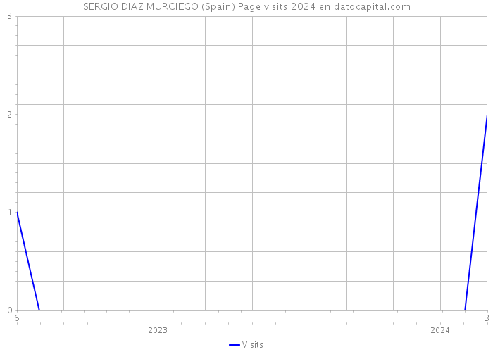 SERGIO DIAZ MURCIEGO (Spain) Page visits 2024 