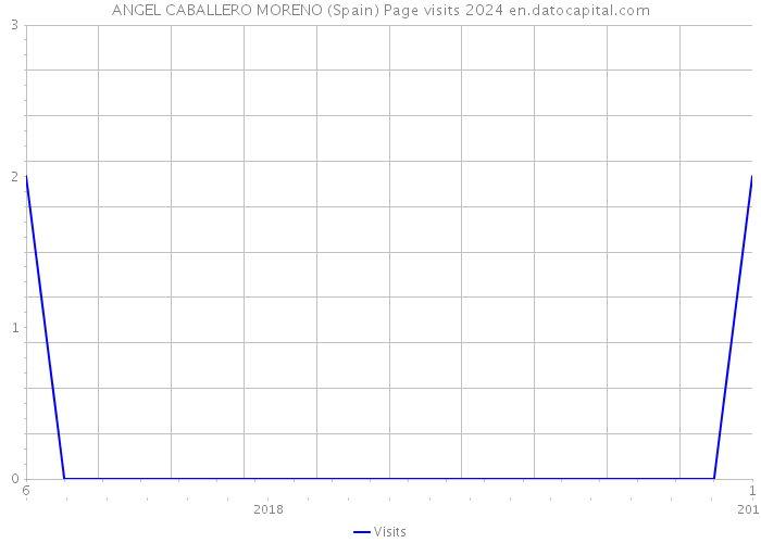 ANGEL CABALLERO MORENO (Spain) Page visits 2024 