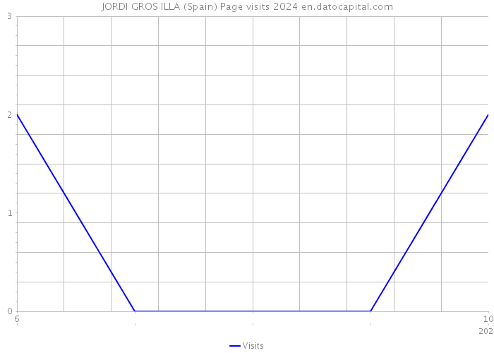 JORDI GROS ILLA (Spain) Page visits 2024 