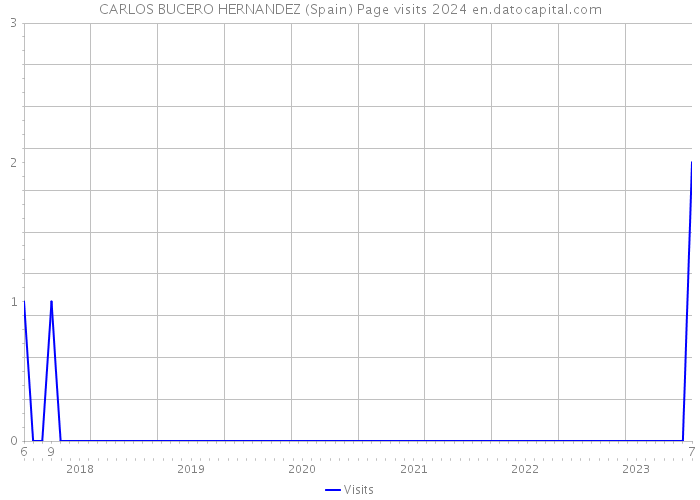 CARLOS BUCERO HERNANDEZ (Spain) Page visits 2024 