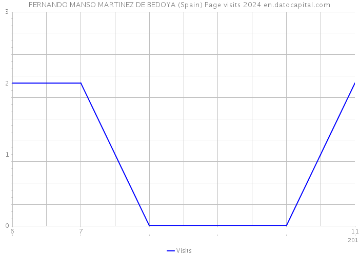 FERNANDO MANSO MARTINEZ DE BEDOYA (Spain) Page visits 2024 