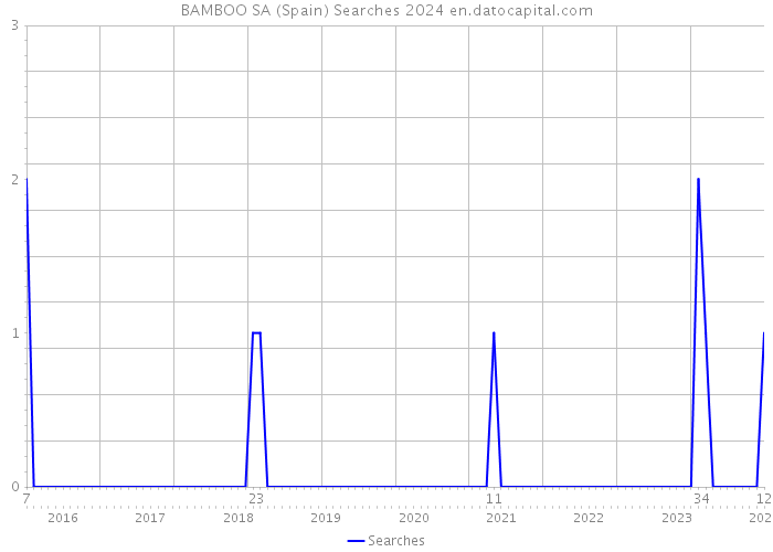 BAMBOO SA (Spain) Searches 2024 