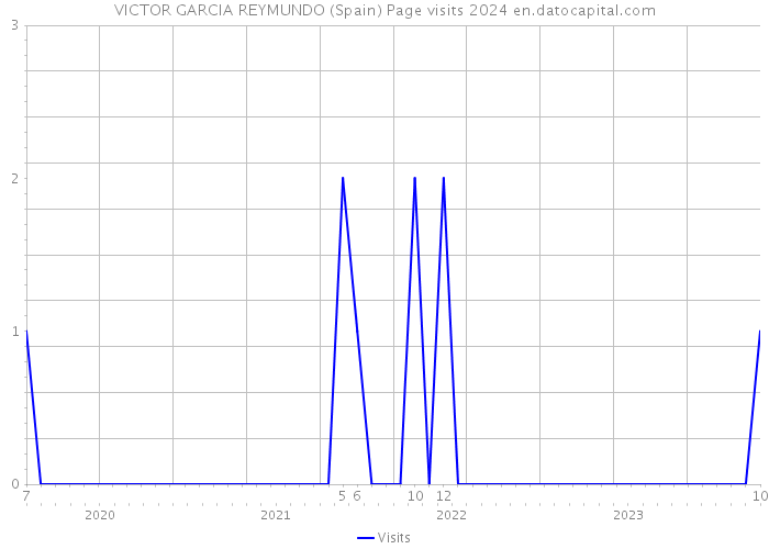 VICTOR GARCIA REYMUNDO (Spain) Page visits 2024 