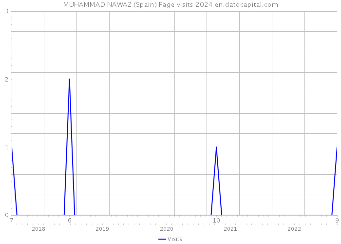 MUHAMMAD NAWAZ (Spain) Page visits 2024 