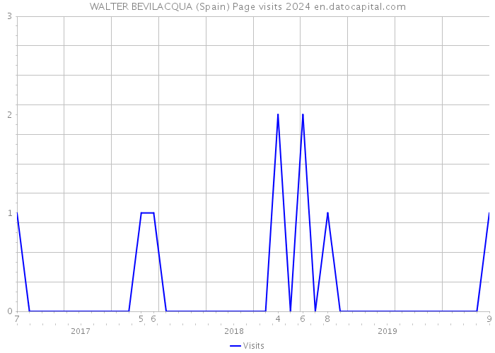 WALTER BEVILACQUA (Spain) Page visits 2024 