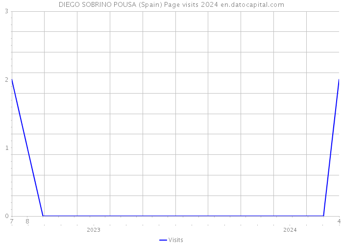 DIEGO SOBRINO POUSA (Spain) Page visits 2024 