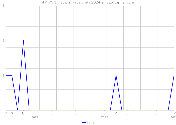 4M VOGT (Spain) Page visits 2024 