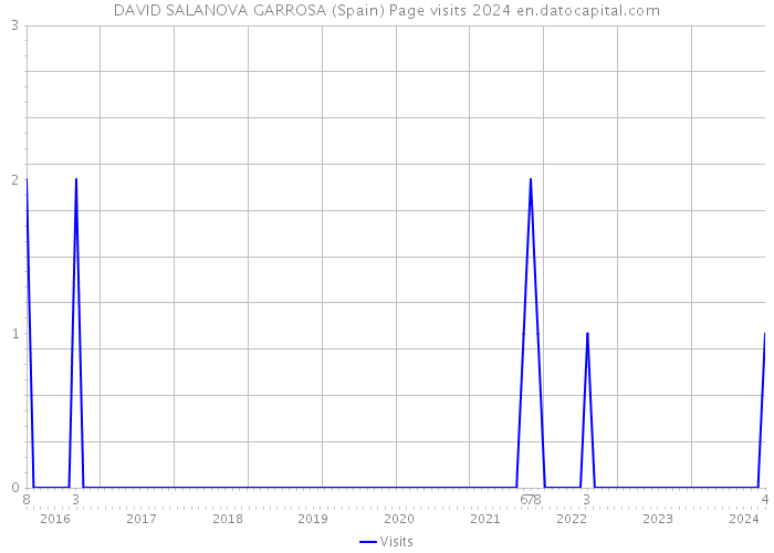 DAVID SALANOVA GARROSA (Spain) Page visits 2024 